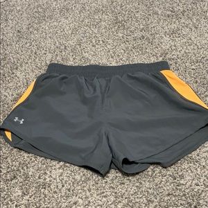 UA running shorts